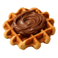 waffle nutella, waffles with nutella, nutella on waffles, nutella waffles
